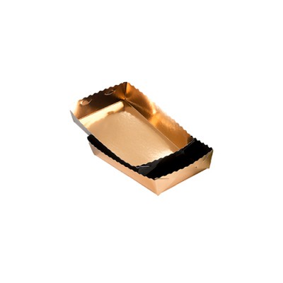 Dessert tray 160x100x35mm gold-black
